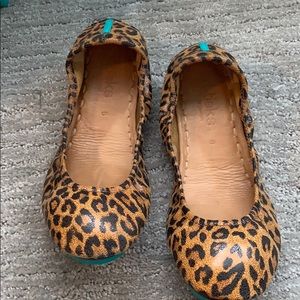 Leopard Print Tieks size 8